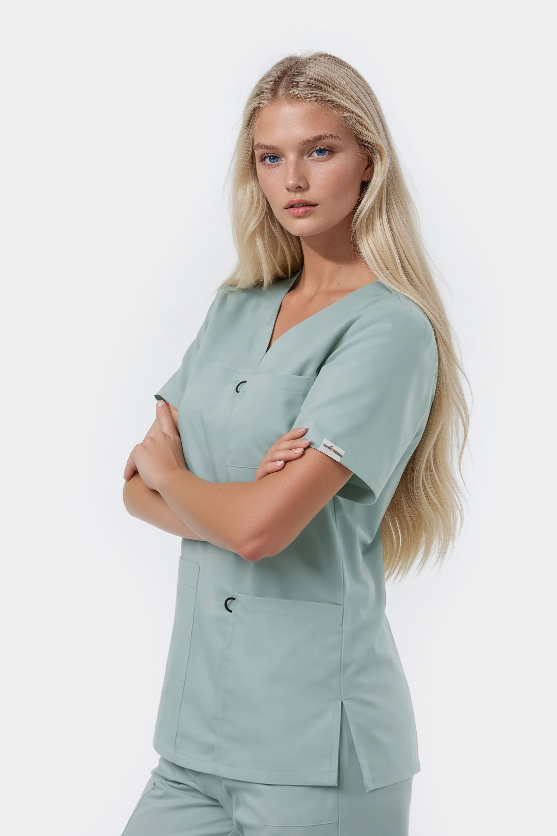 Bluza medyczna damska Amelia - kolor blank blue