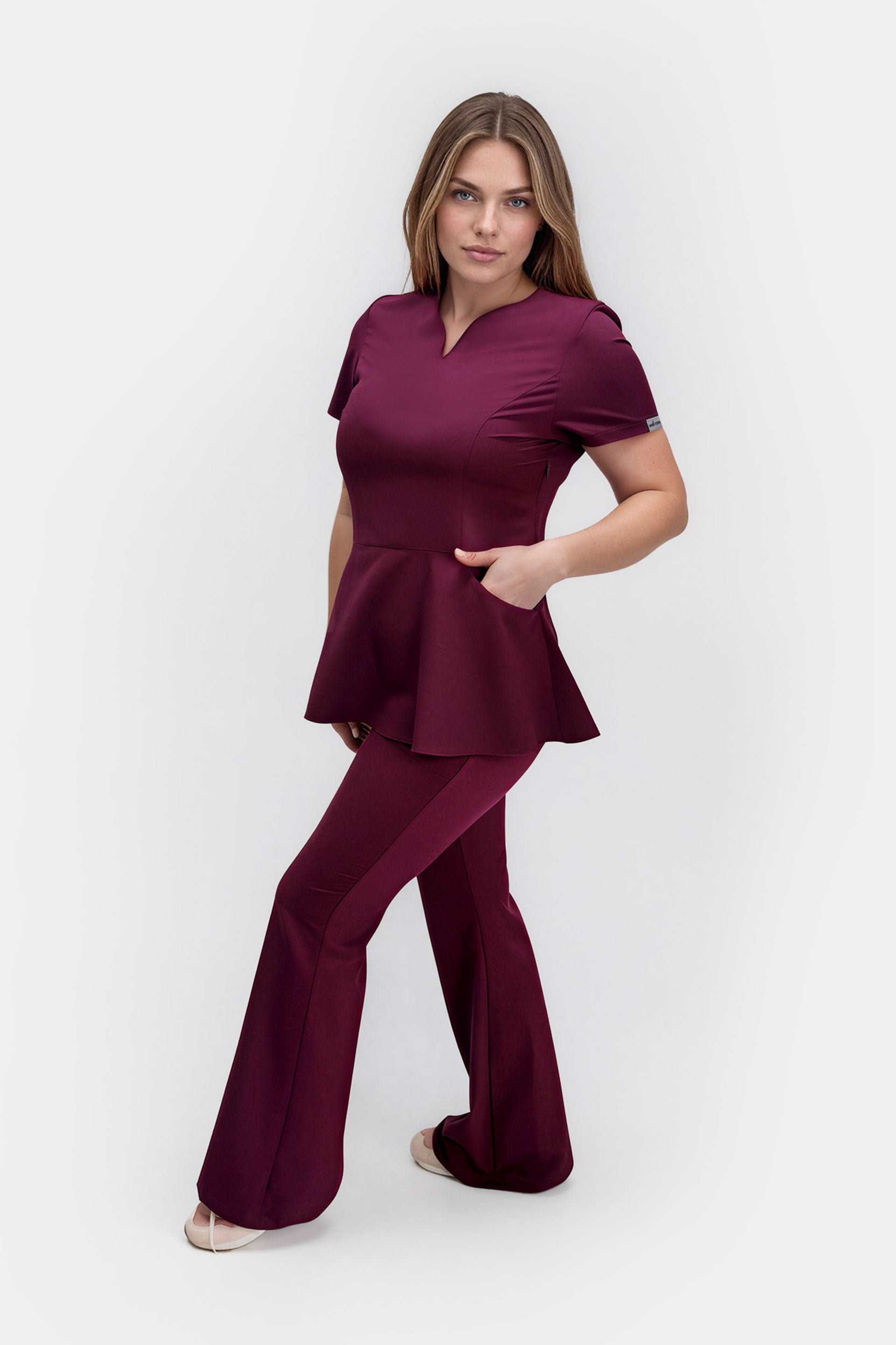 Bluza z baskinką Kate