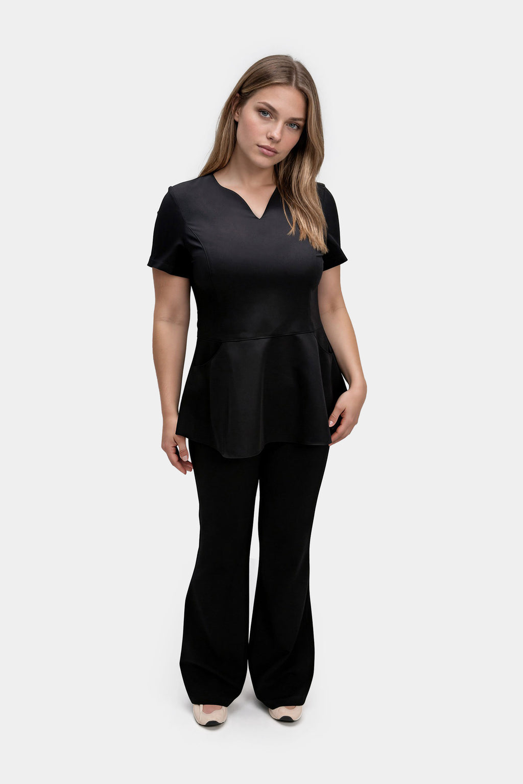 Bluza z baskinką Kate
