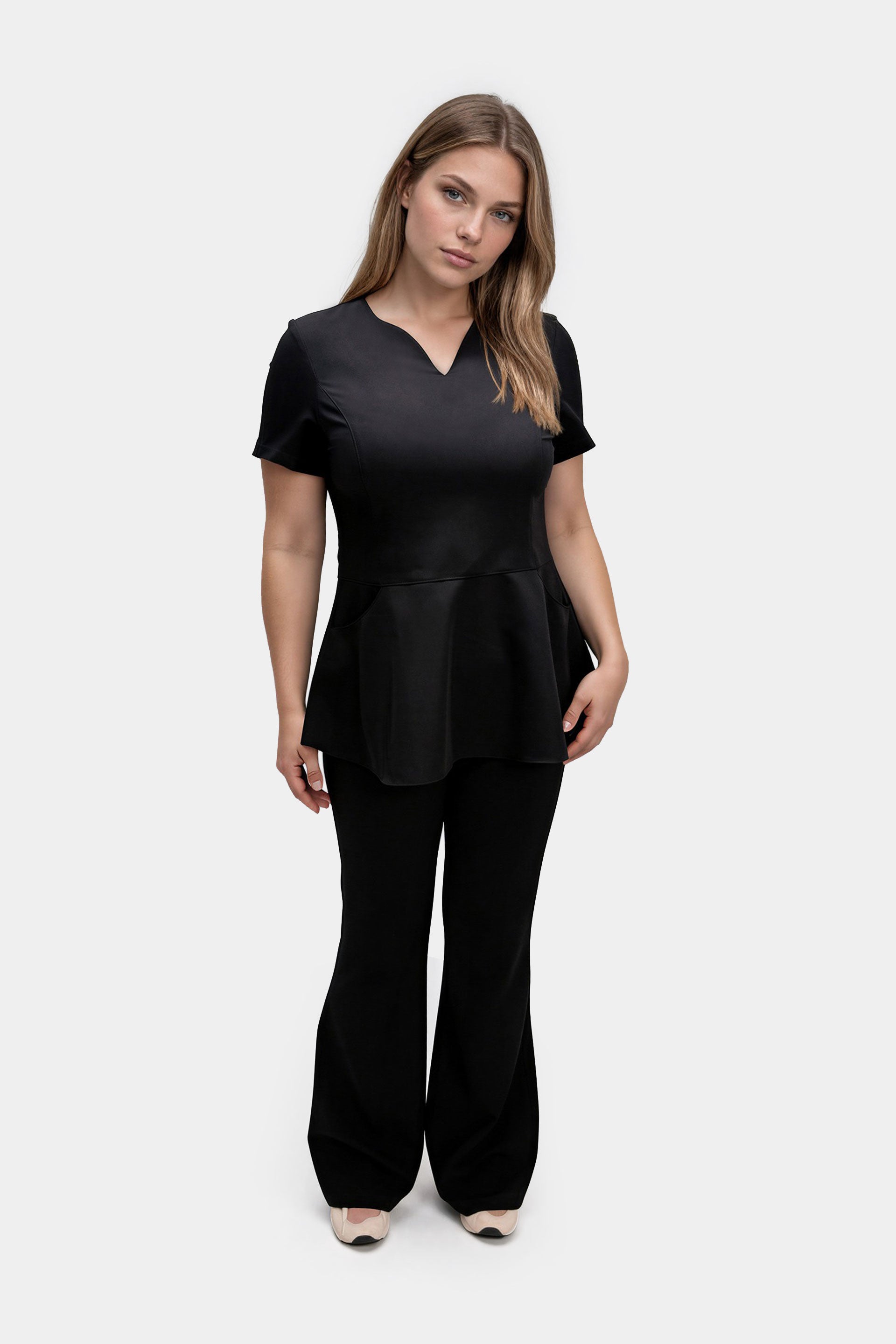 Bluza z baskinką Kate