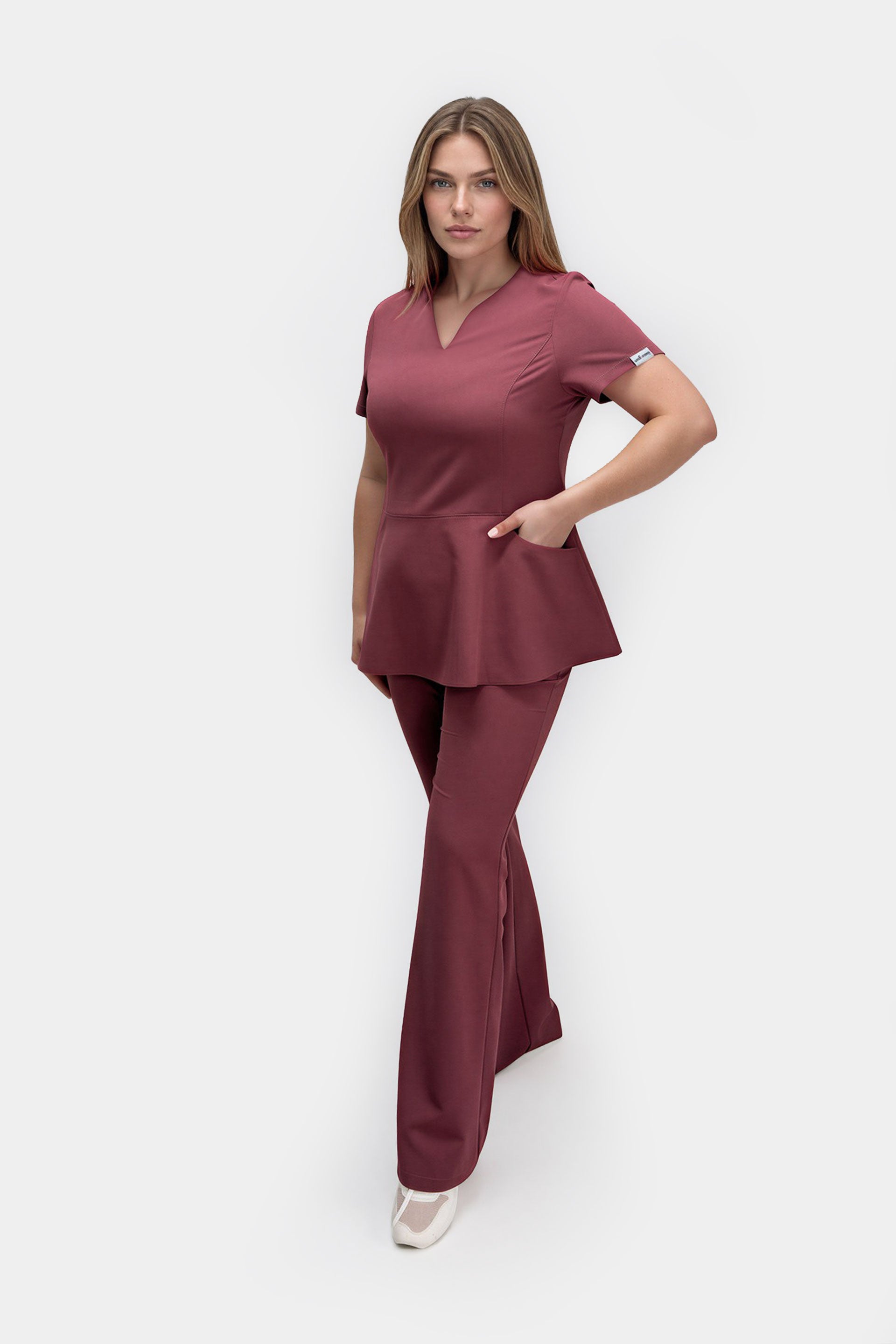 Bluza z baskinką Kate