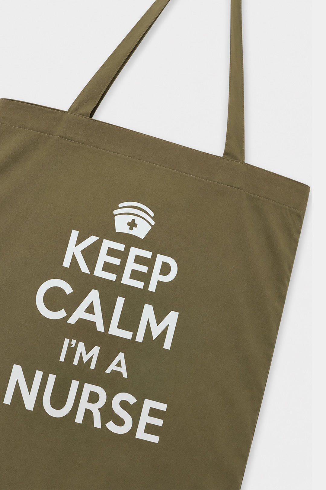 Red Keep Calm I'm a Nurse Bag