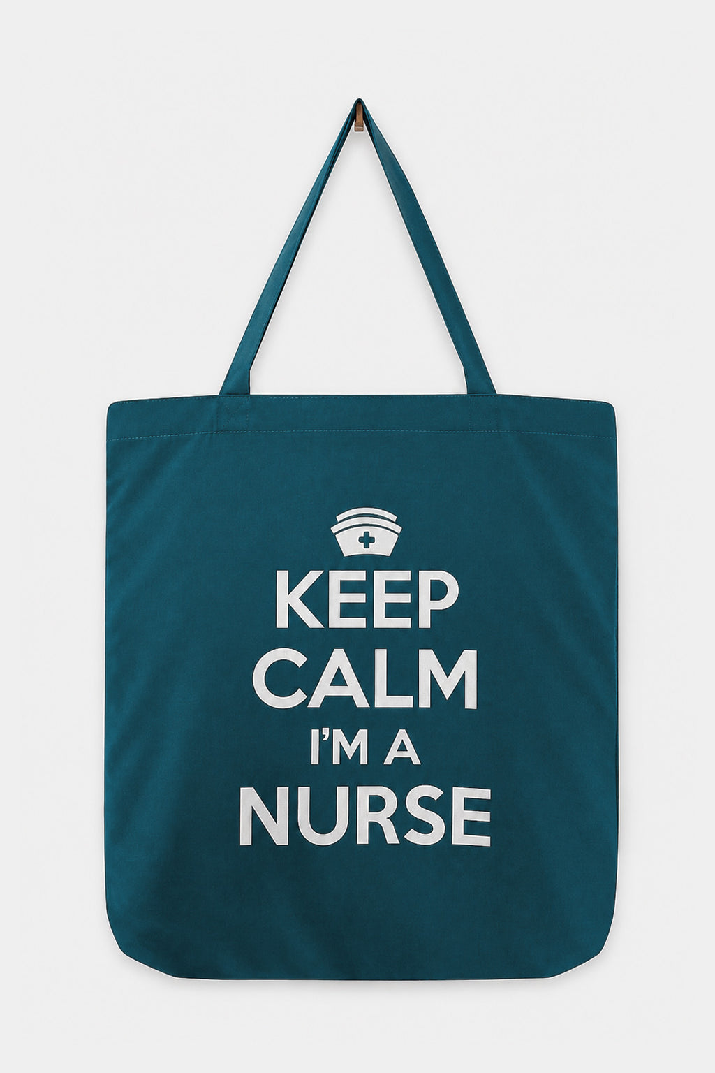 Red Keep Calm I'm a Nurse Bag