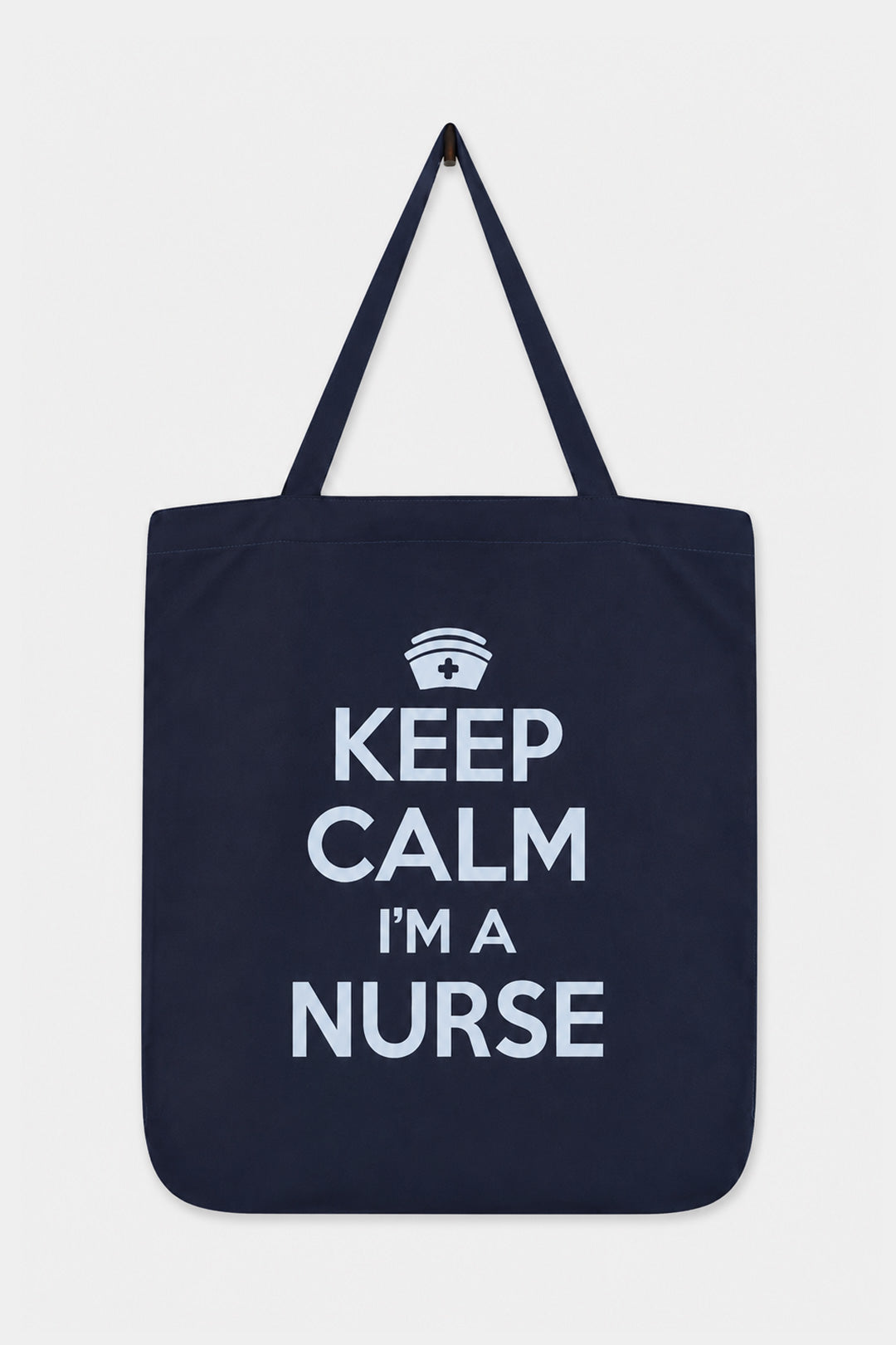 Red Keep Calm I'm a Nurse Bag