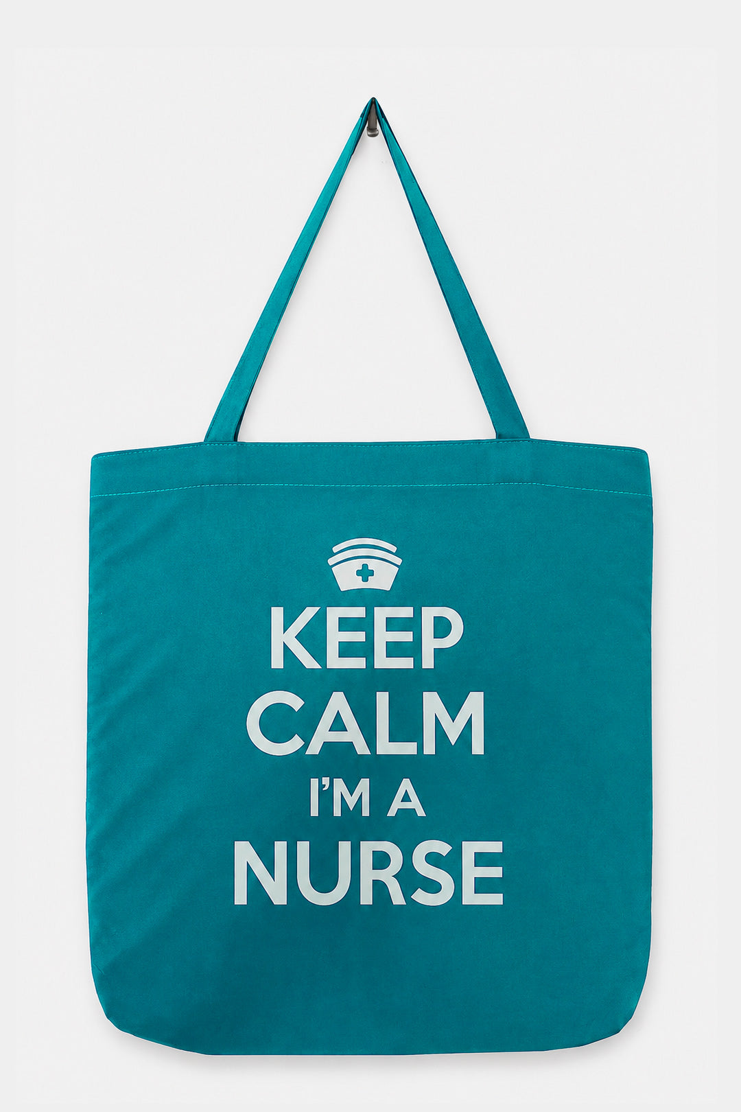 Red Keep Calm I'm a Nurse Bag