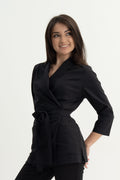 Tunika kosmetyczna Leti - kolor velvet black