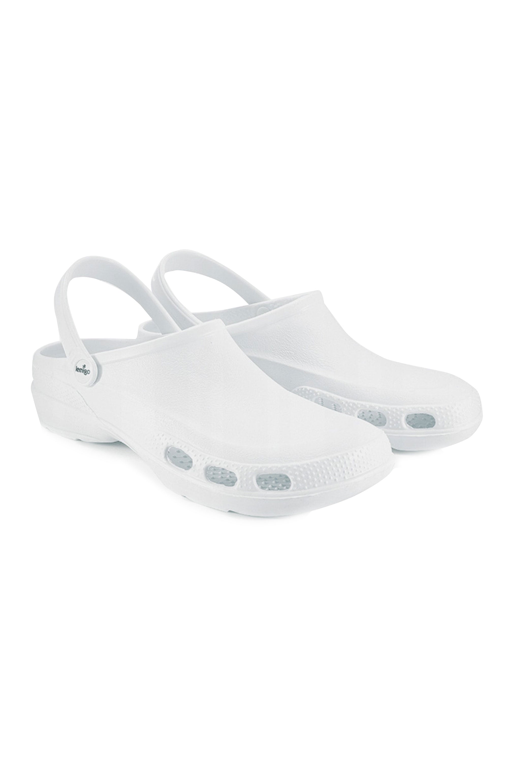 Białe klapki Lemigo Doctor