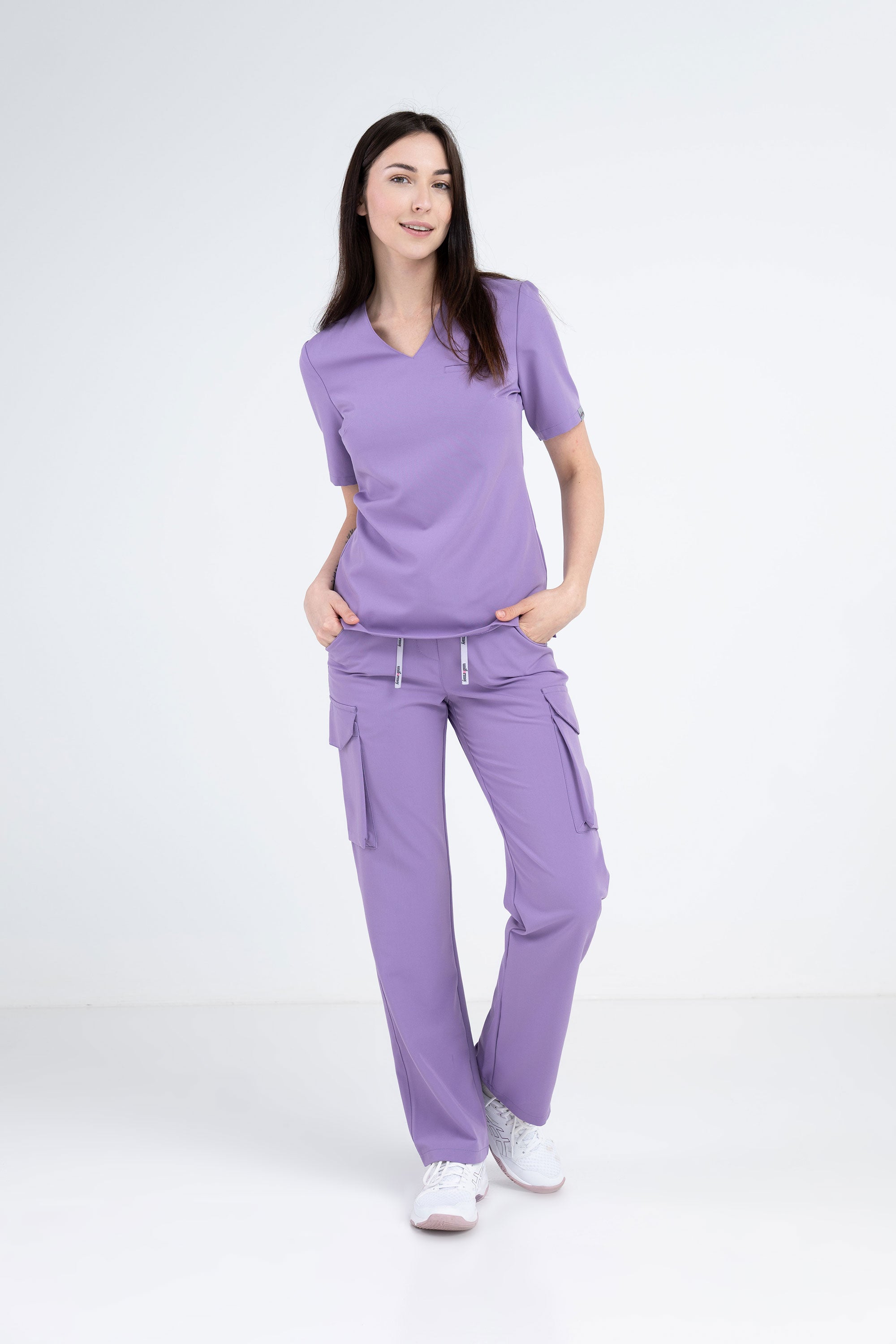 Medyczna bluza damska Cami - kolor violet