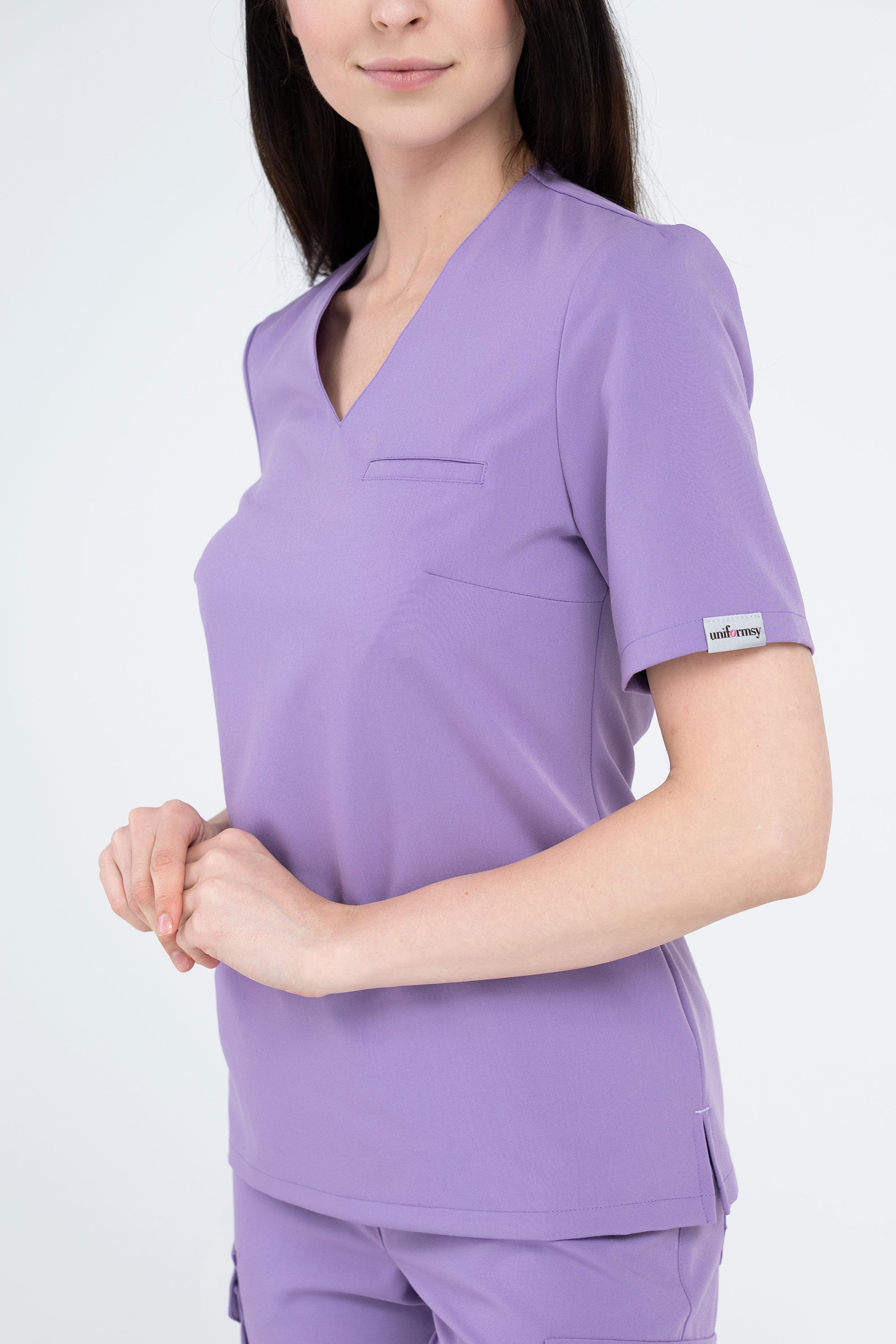 Medyczna bluza damska Cami - kolor violet