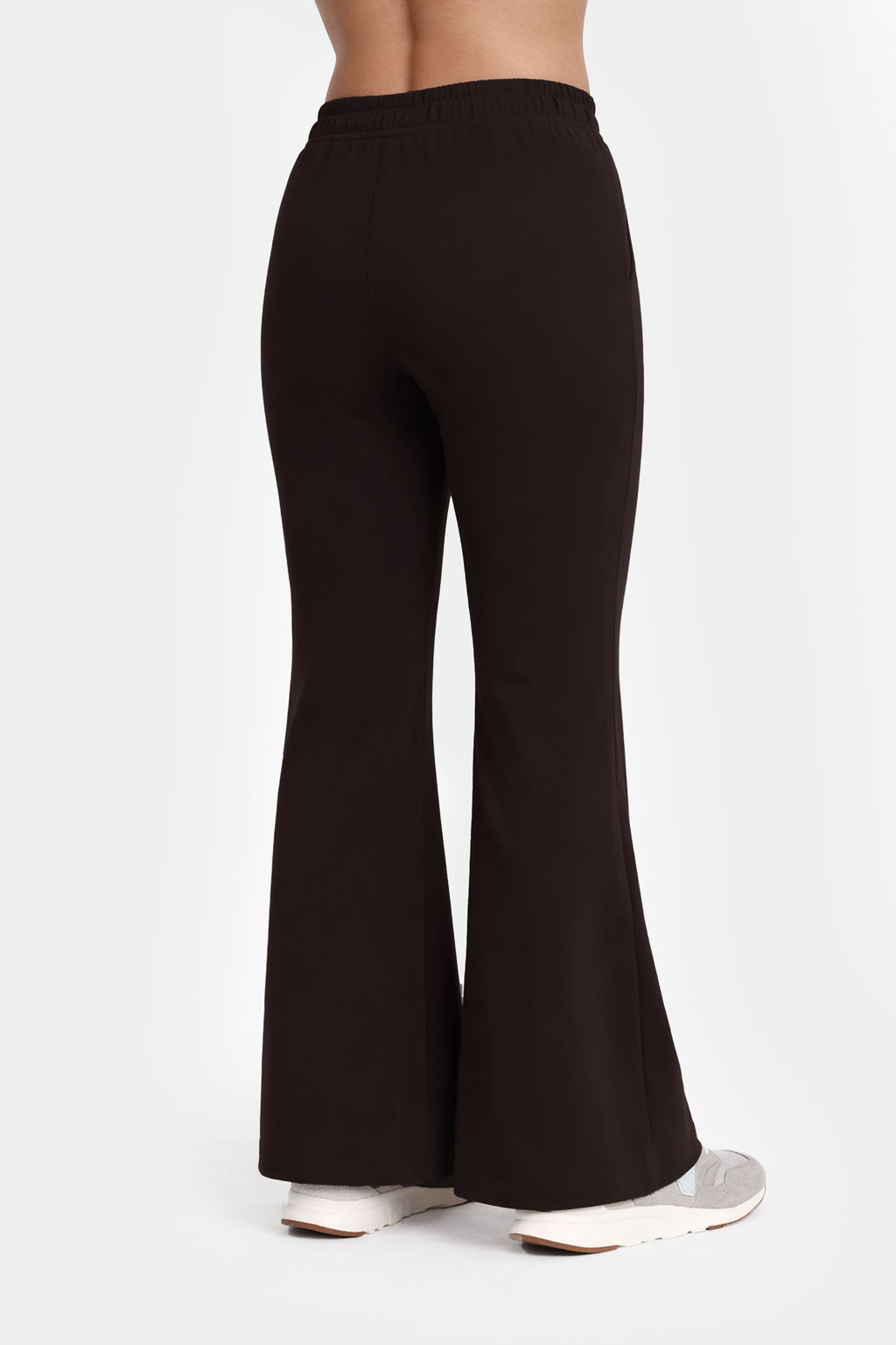 Měkké dámské rozšířené kalhoty s lékařským vzorem