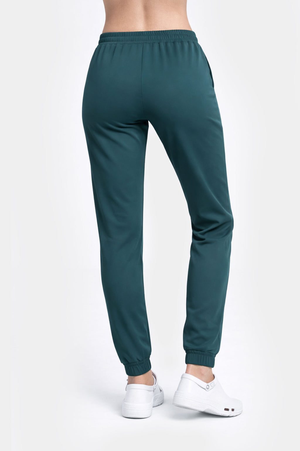 Damskie spodnie medyczne joggery Soft - deep marine