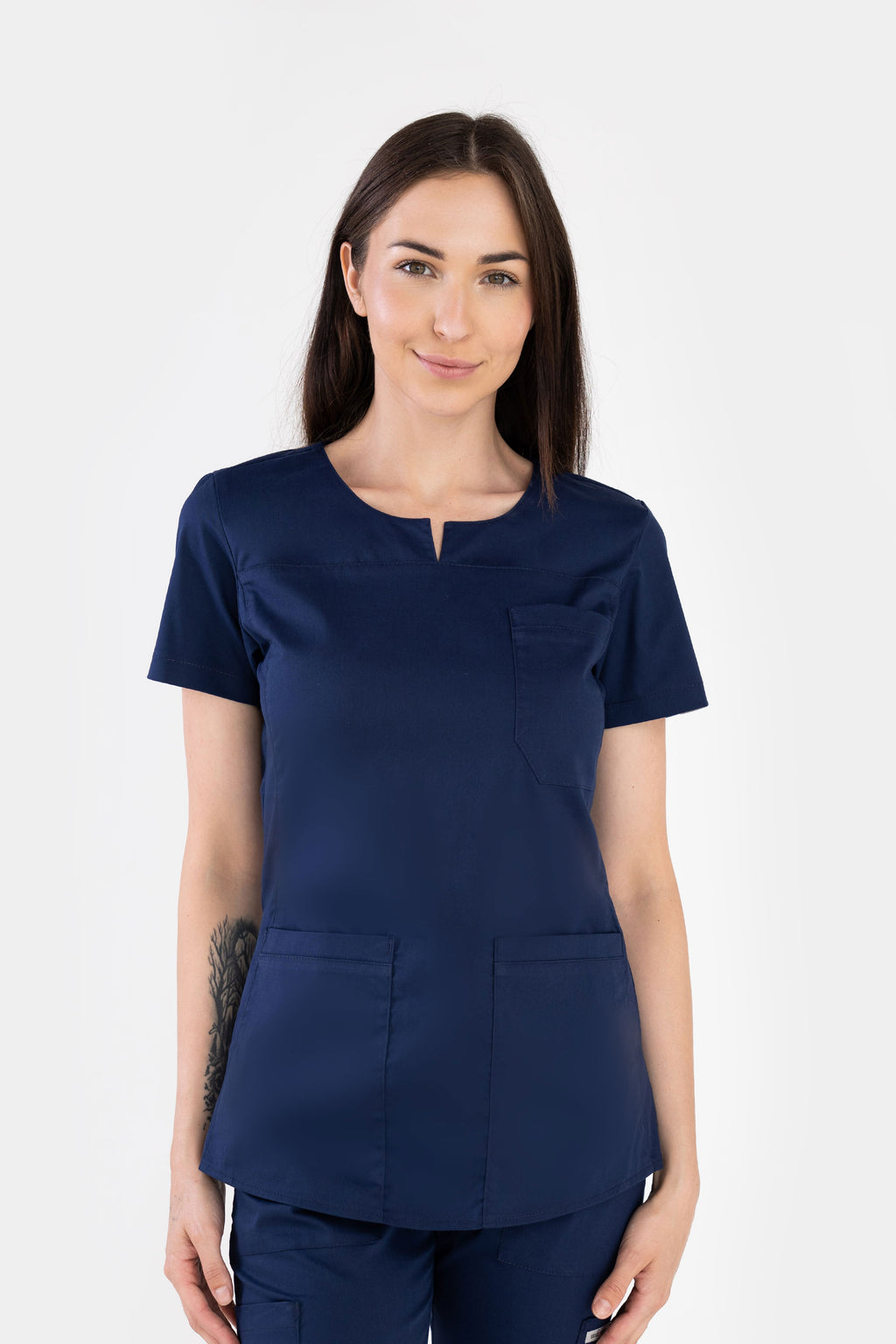 Komplet medyczny damski Coco - kolor granatowy