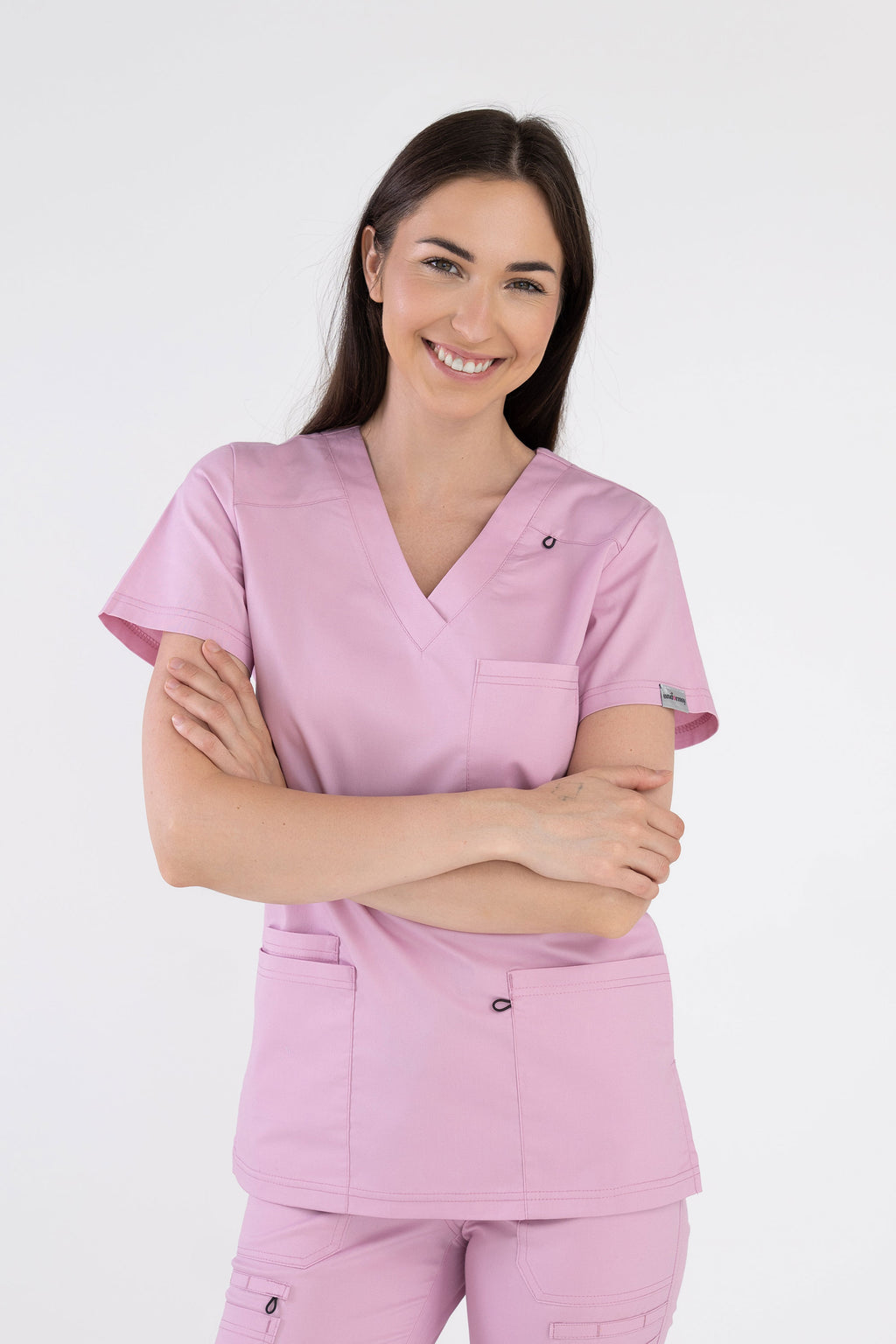 Medyczna bluza damska Medi - kolor różowy