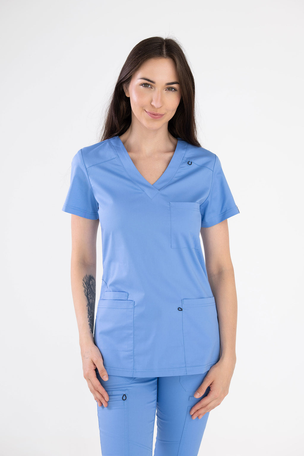 Medyczna bluza damska Medi - kolor niebieski