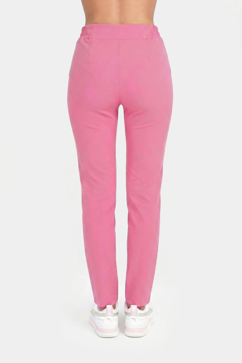 Damskie spodnie Mira Soft - kolor ash pink