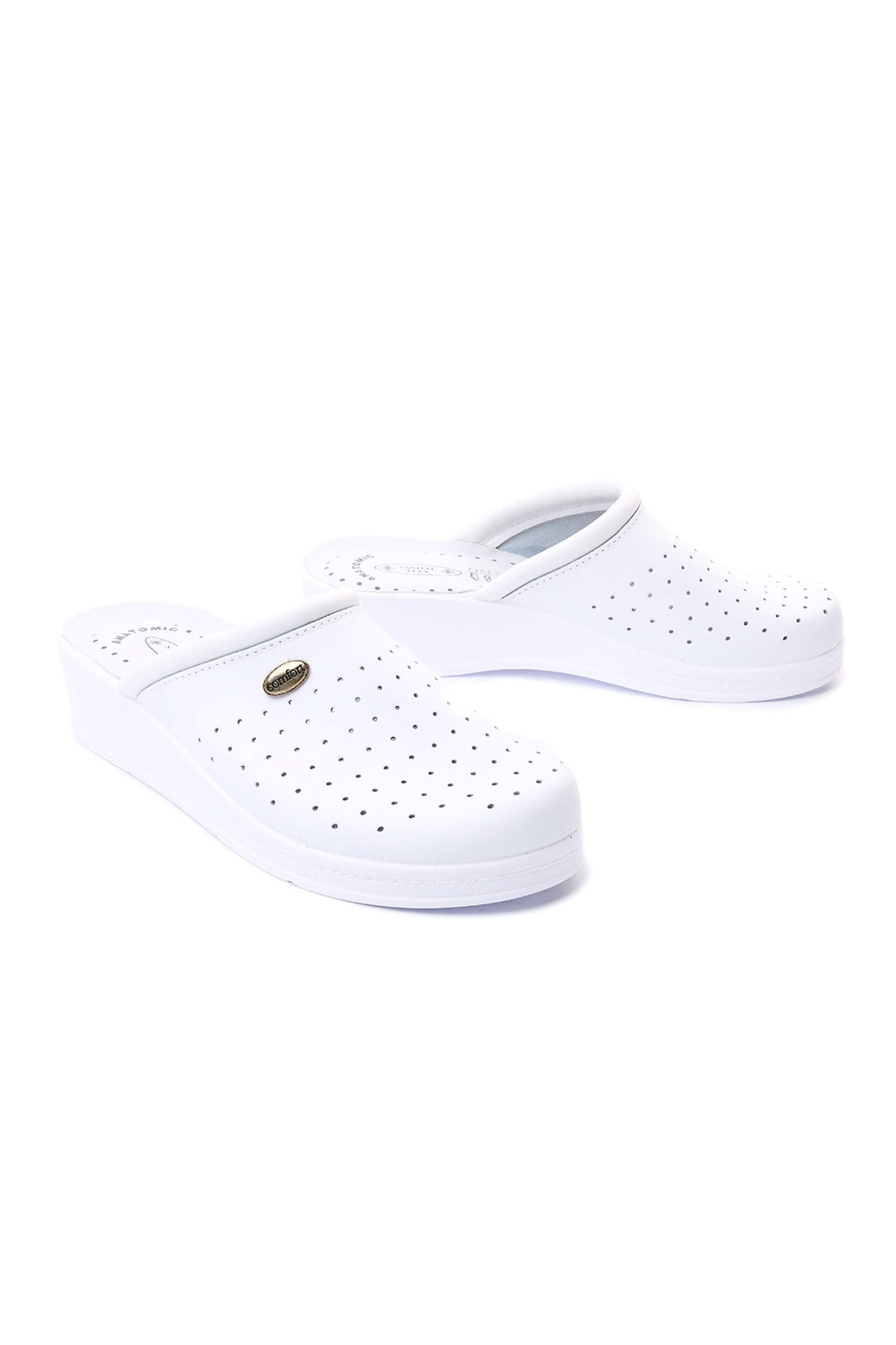 Obuwie medyczne damskie Sanital Flex 707 - kolor white