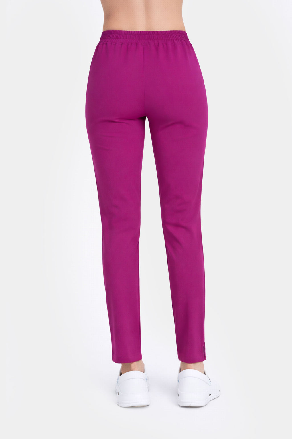 Damskie spodnie medyczne Slim Soft - kolor Rouge