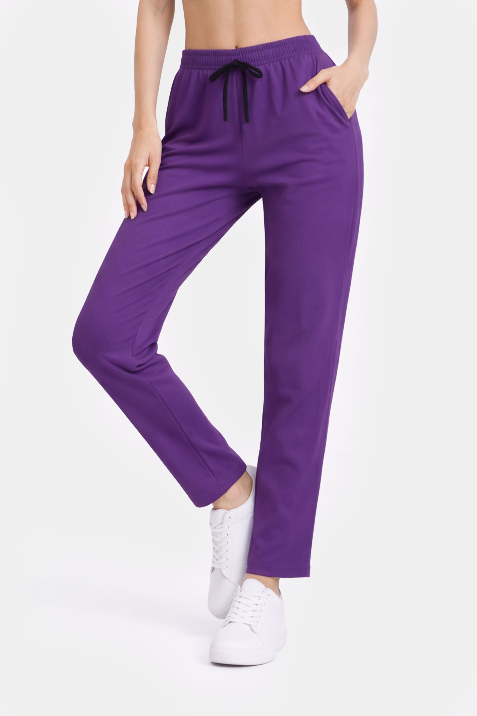 Medyczne spodnie damskie proste