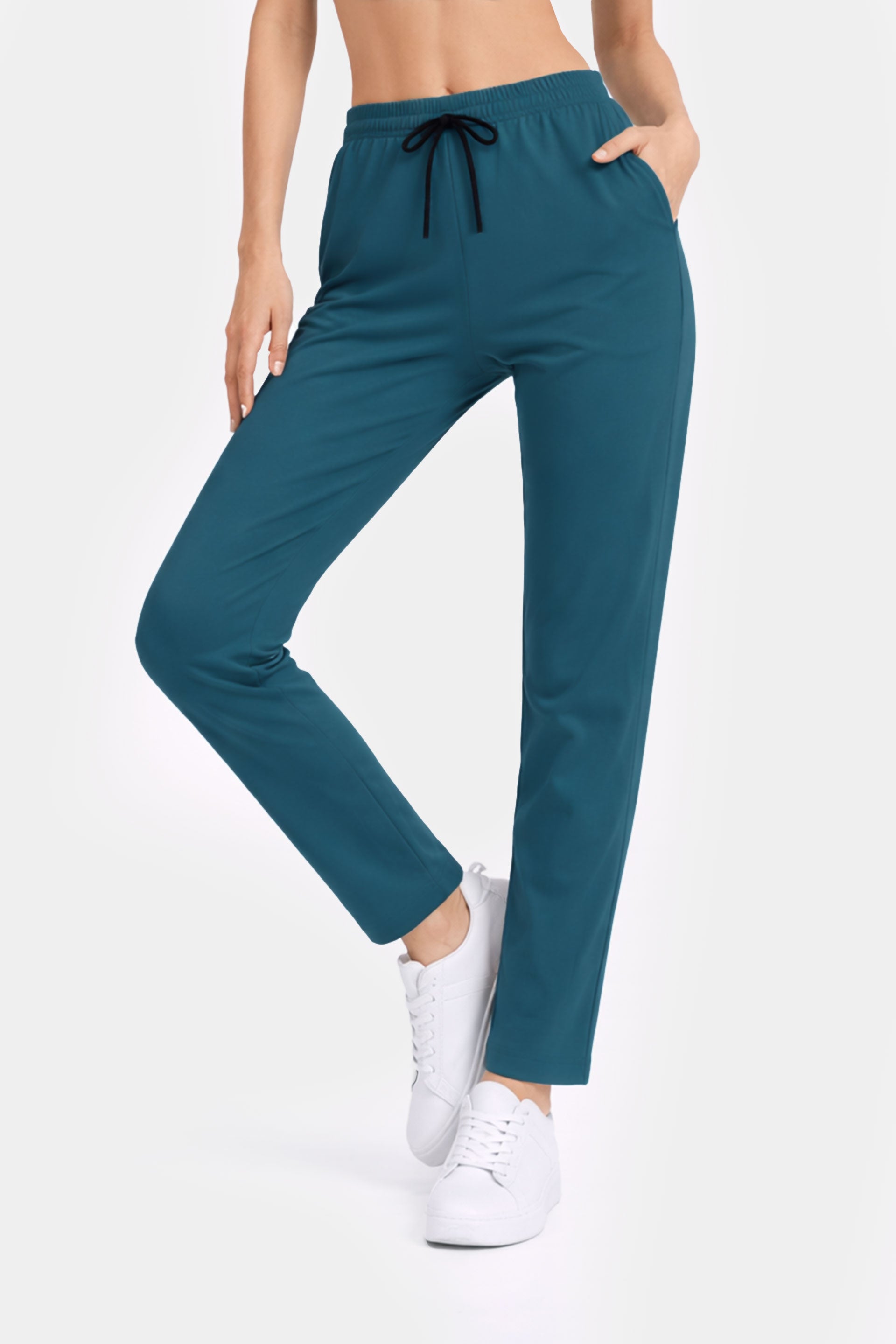 Medyczne spodnie damskie proste