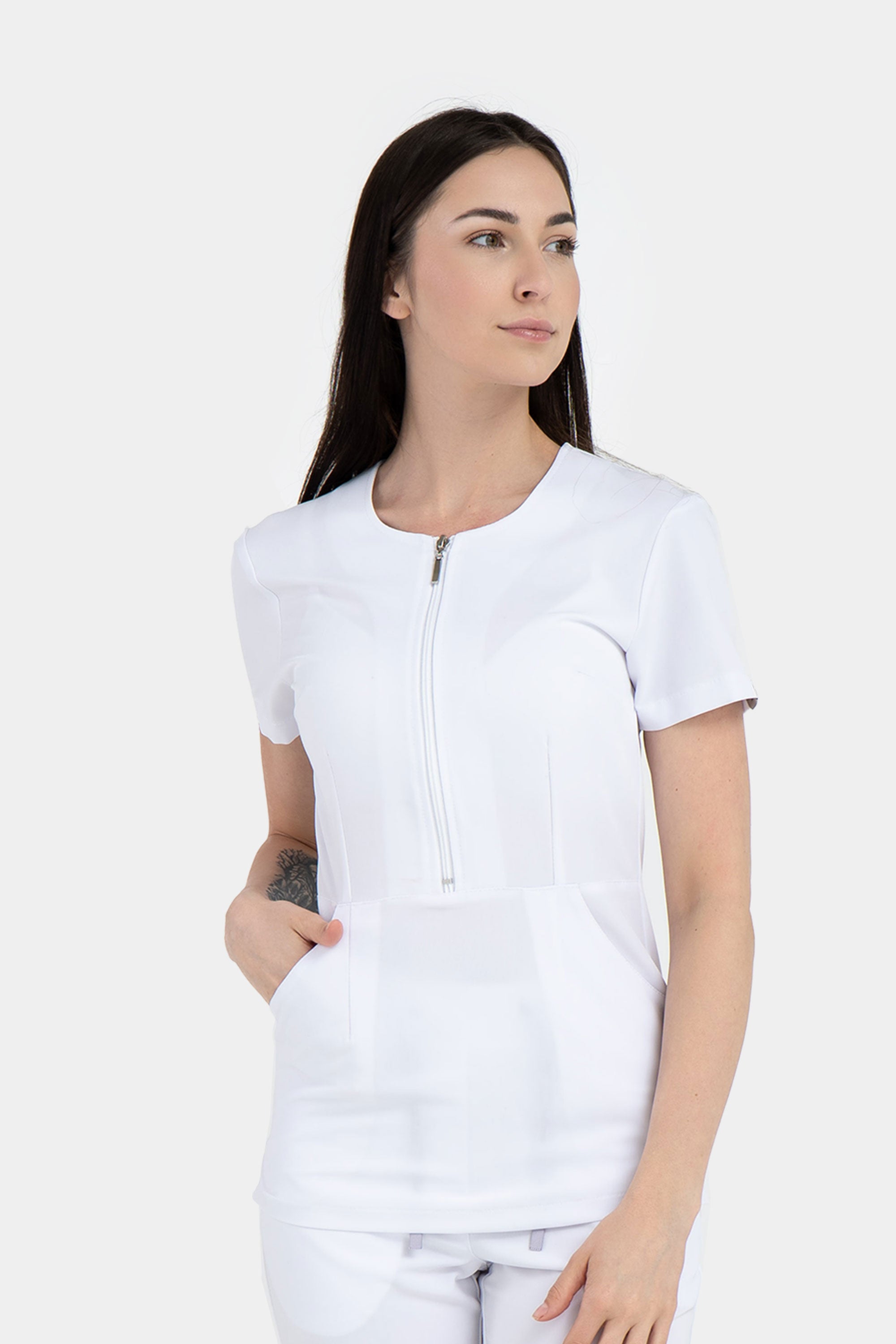 Damska bluza Linda Soft - kolor white