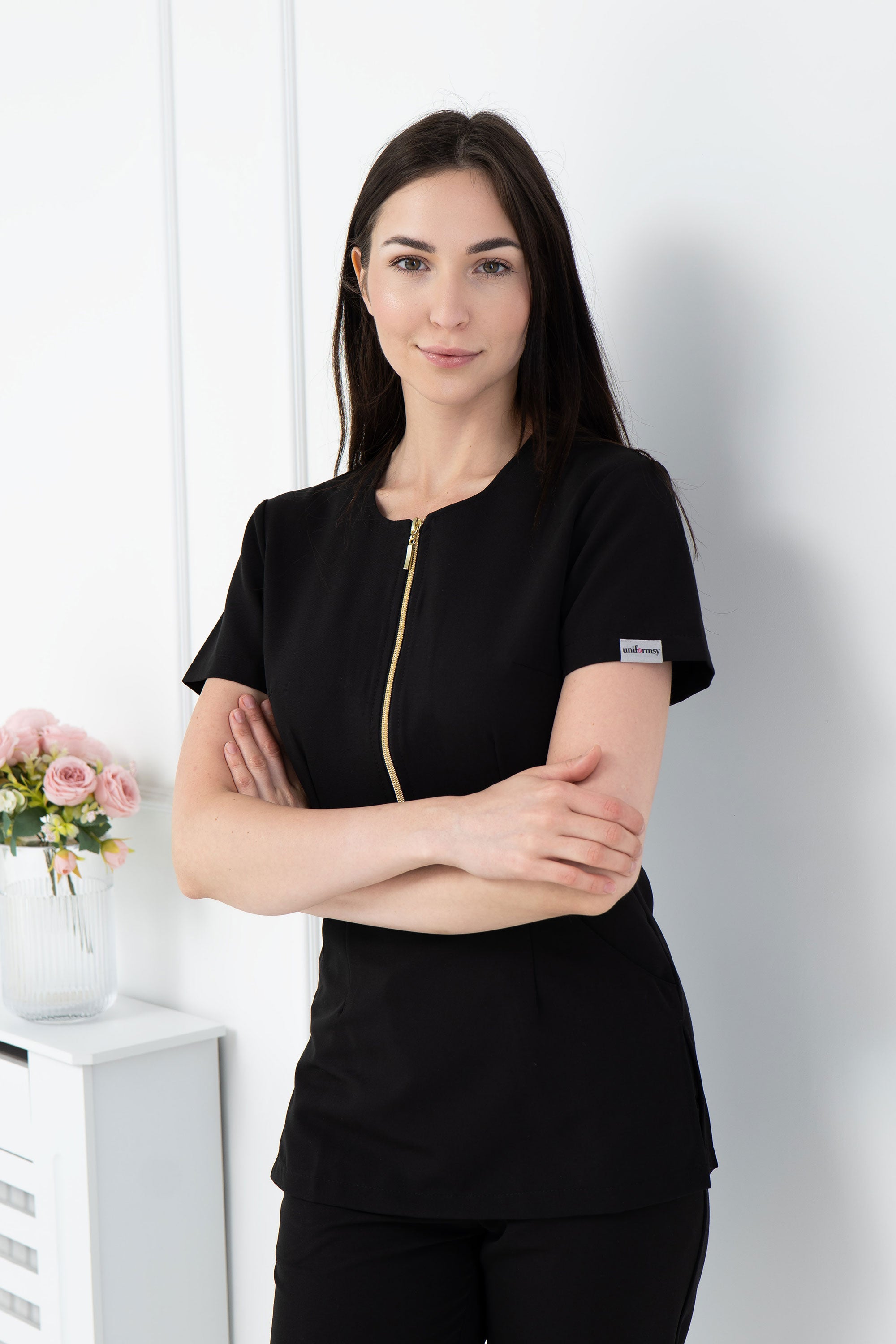 Damska bluza Linda Soft - kolor black